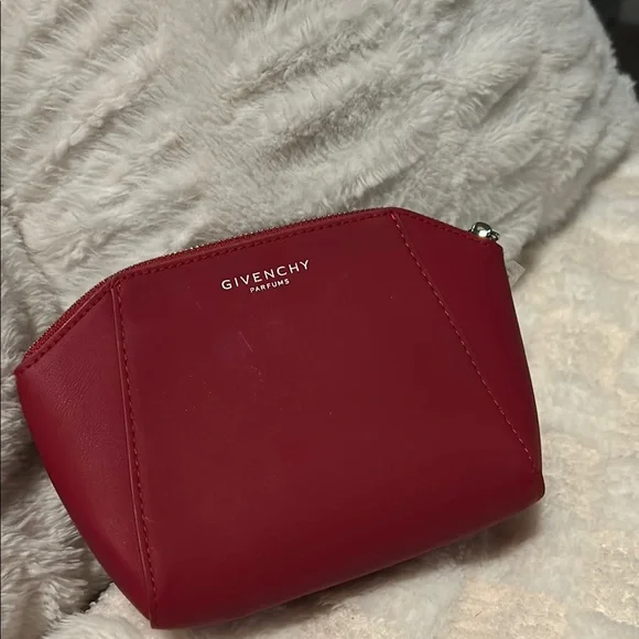 Givenchy Red Cosmetic Bag - Picture 3 of 10